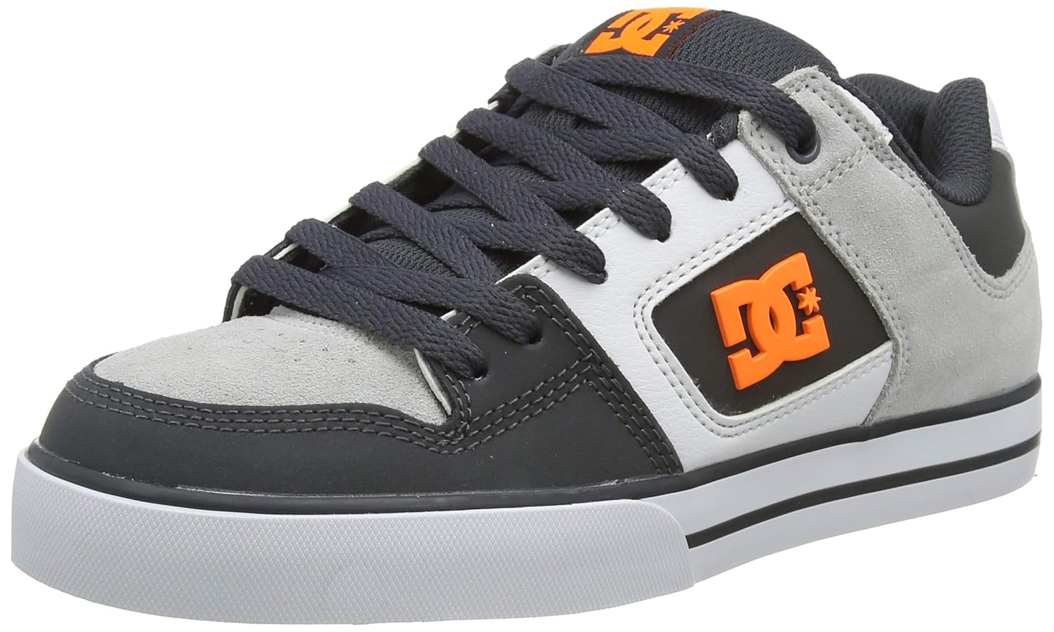 A*d様 DC SHOES グレー/オレンジ スニーカー Amazon.com | DC Shoes Men's Low-Top Sneakers, Grey Dark Grey